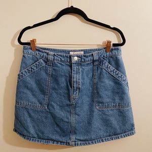 Vintage Denim Skort